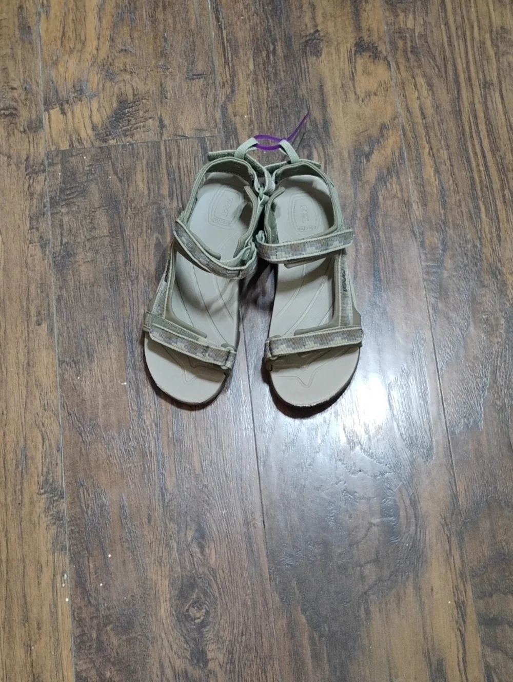 Light Khaki Women’s Sport Sandals - Unbranded